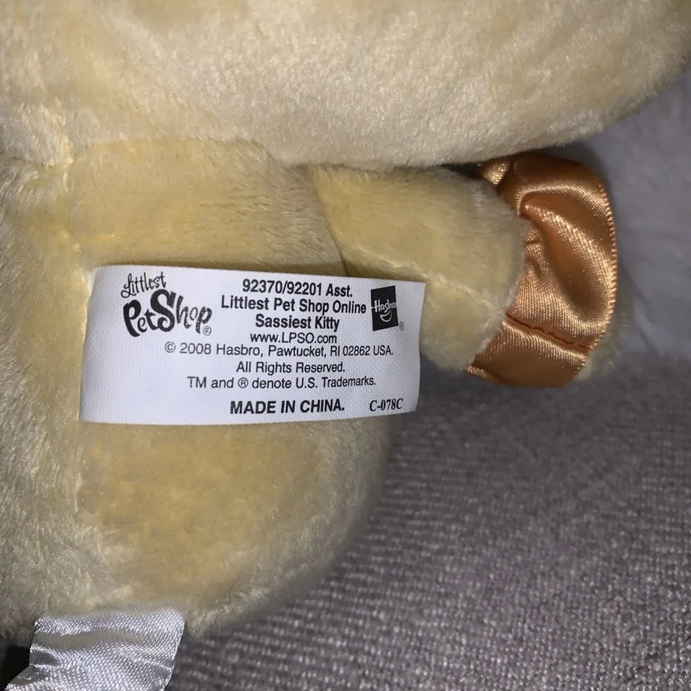 LPS Plush kitty Toy